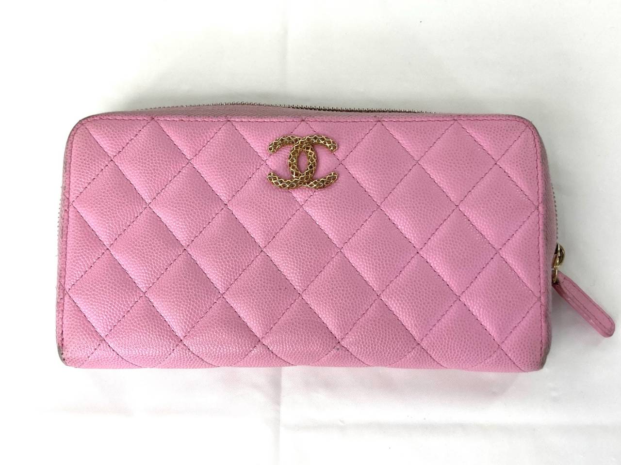 CHANEL／シャネル マトラッセ ココマーク 長財布 修理実績【レボラボ