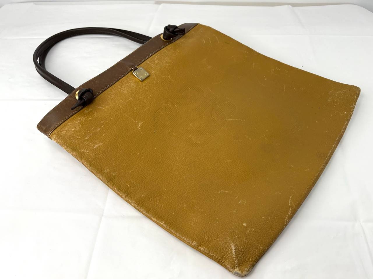 LOEWE／ロエベ アナグラム トートバッグ 修理実績【レボラボ