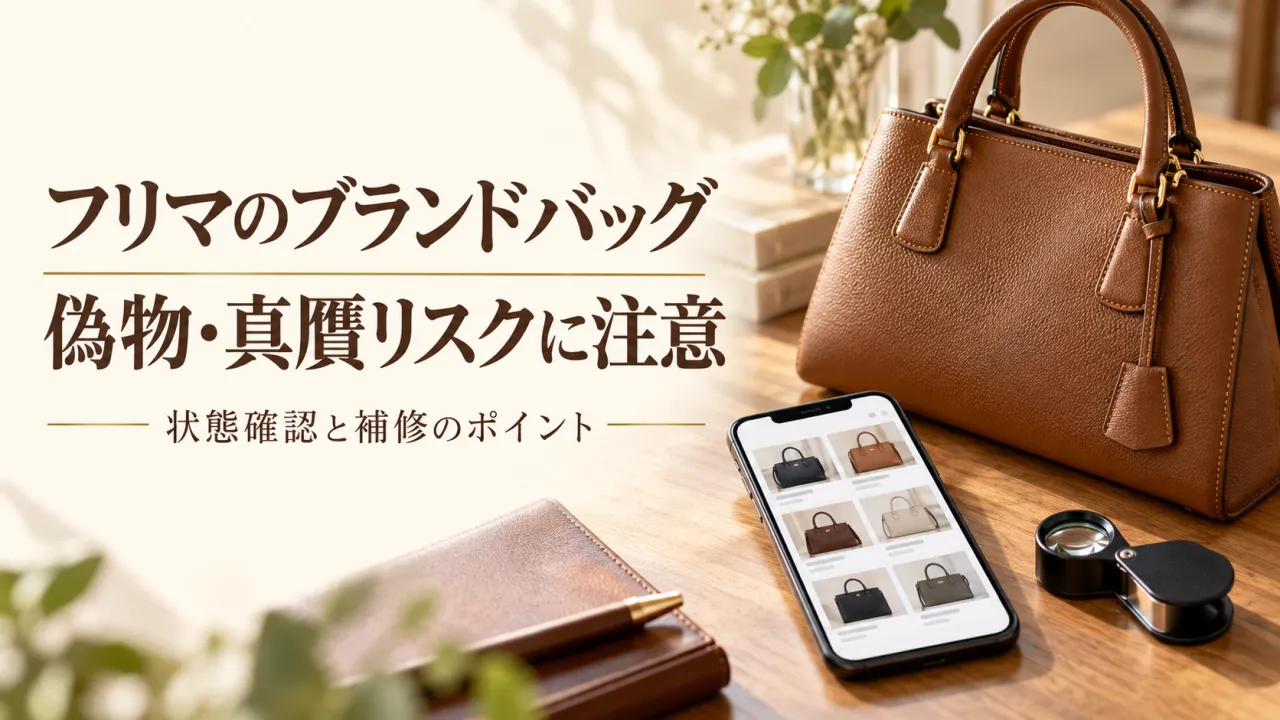 精巧な「スーパーフェイク」がフリマアプリに急増中！偽物・真贋リスクからブランドバッグを守るプロの補修＆鑑定戦略｜レボラボ